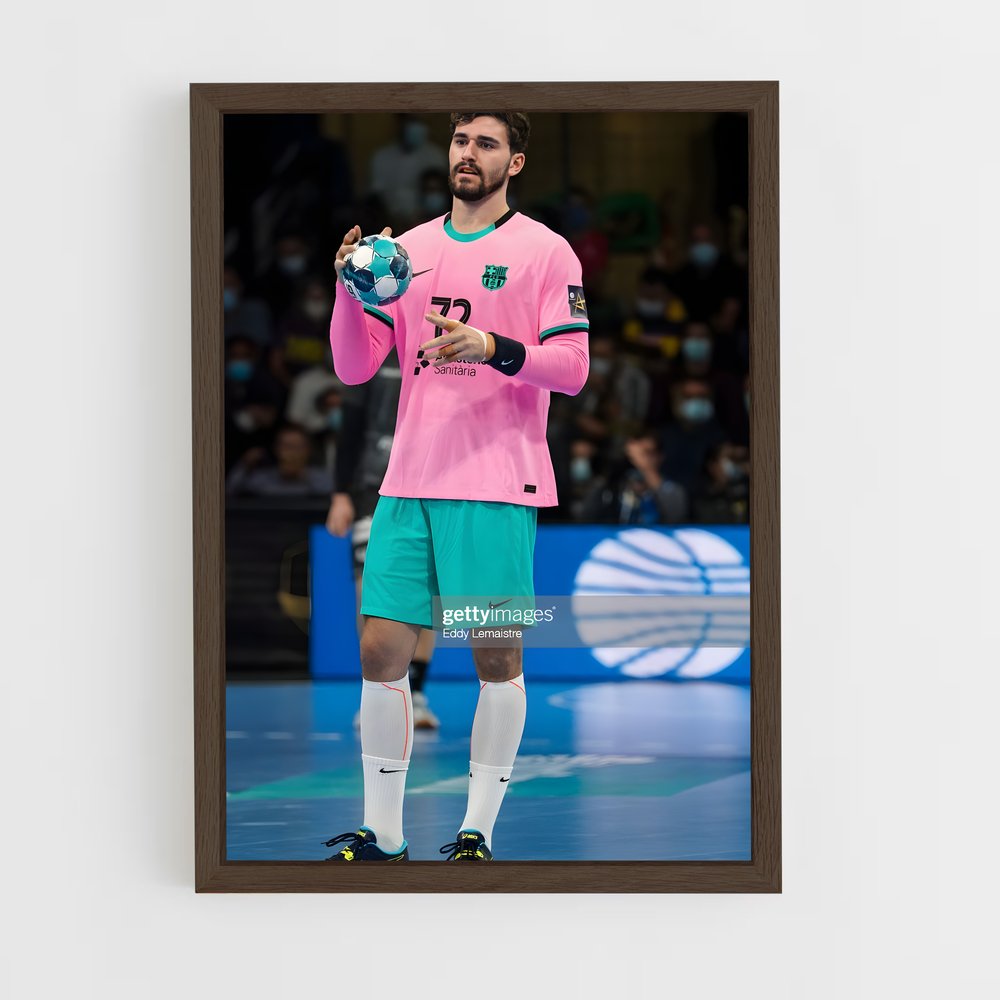 Poster Ludovic fabregas – affiche Handball (vue 5)